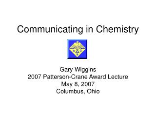 Communicating in Chemistry