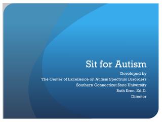 Sit for Autism