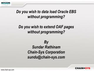 Do you wish to data load Oracle EBS without programming?