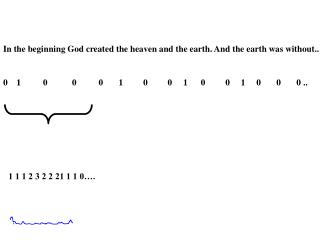 In the beginning God created the heaven and the earth. And the earth was without..