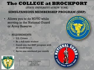 SIMULTANEOUS MEMBERSHIP PROGRAM (SMP)