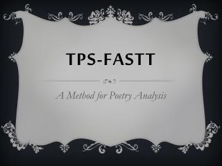 TPS-FASTT