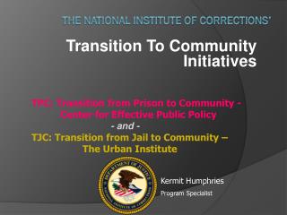 The National Institute of Corrections’