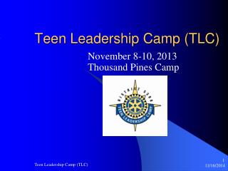 Teen Leadership Camp (TLC)