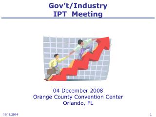 Gov’t/Industry IPT Meeting