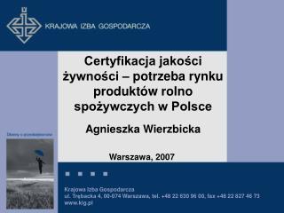 Warszawa, 2007