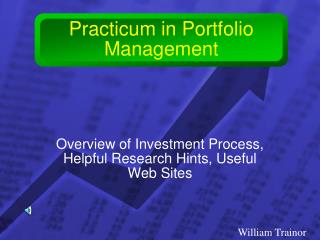 Practicum in Portfolio Management