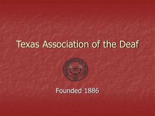 Texas Association of the Deaf