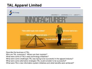 TAL Apparel Limited