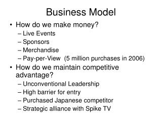 Business Model