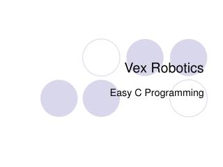 Vex Robotics