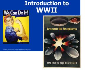 Introduction to WWII