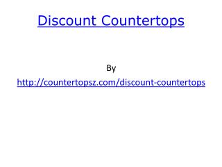 discount countertops