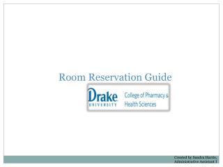 Room Reservation Guide