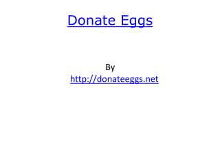 donate eggs