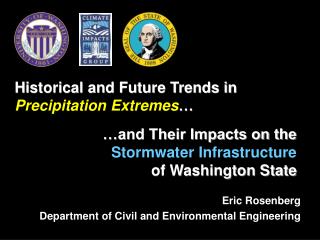 …and Their Impacts on the Stormwater Infrastructure of Washington State