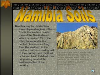 Namibia Soils