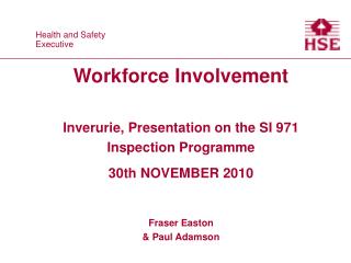 WORKFORCE INVOLVEMENT GROUP (WIG) OBJECTIVES