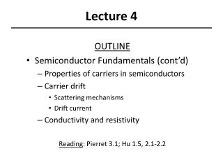 Lecture 4