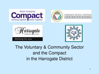 The Voluntary &amp; Community Sector and the Compact in the Harrogate District