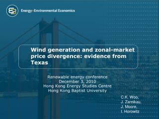 Wind generation and zonal-market price divergence: evidence from Texas