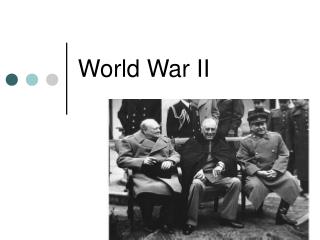 World War II