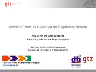 Services Trade as a Catalyst for Regulatory Reform