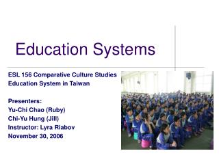 Education Systems