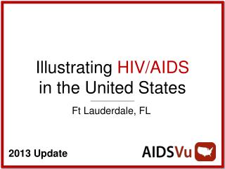 Illustrating HIV/AIDS in the United States