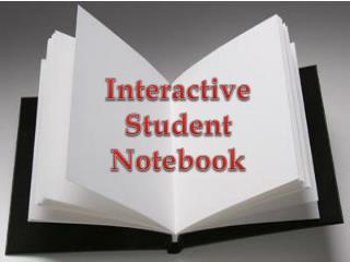 Interactive Student Notebook