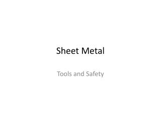 Sheet Metal