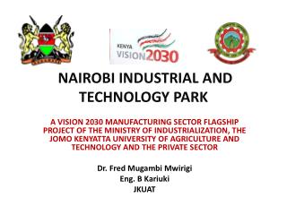 NAIROBI INDUSTRIAL AND TECHNOLOGY PARK