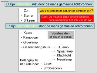 lichtbronnen