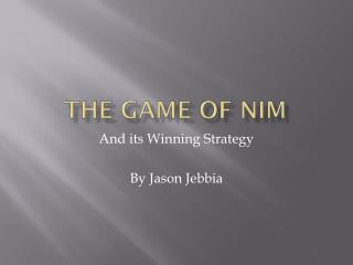 The Game Of Nim