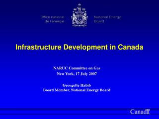 Infrastructure Development in Canada