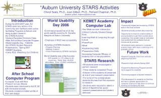 “Auburn University STARS Activities