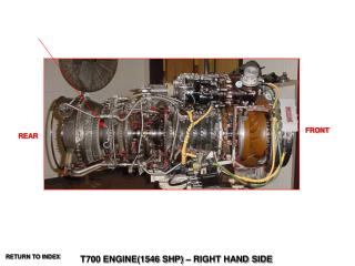 T700 ENGINE(1546 SHP) – RIGHT HAND SIDE