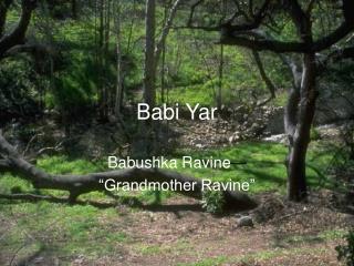 Babi Yar