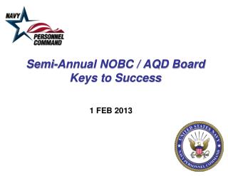 Semi-Annual NOBC / AQD Board Keys to Success