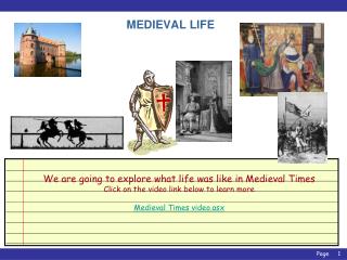 MEDIEVAL LIFE