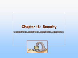Chapter 15: Security