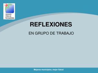 REFLEXIONES