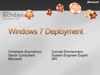 Windows 7 Deployment