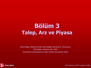 Bölüm 3 Talep , Arz ve Piyasa