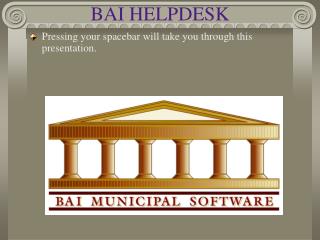 BAI HELPDESK