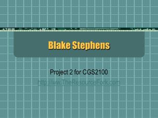 Blake Stephens
