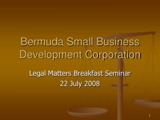 Bermuda Small Business Development Corporation