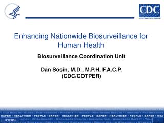 Enhancing Nationwide Biosurveillance for Human Health