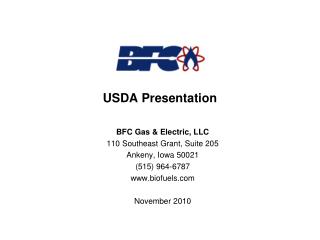 USDA Presentation