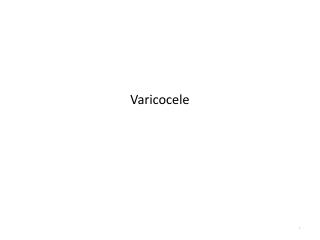 Varicocele